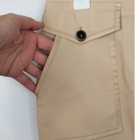 ST. JOHN Safari Style Khaki Skirt - Picture 13 of 16